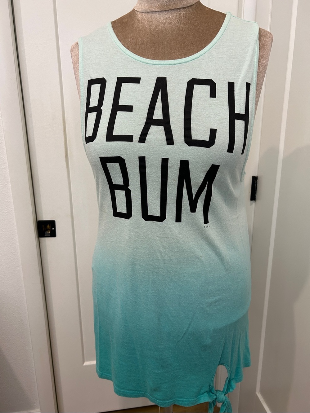 PINK VICTORIAS SECRET "PINK" "BEACH BUM" BEACH SWIM LONG COVERUP | Medium